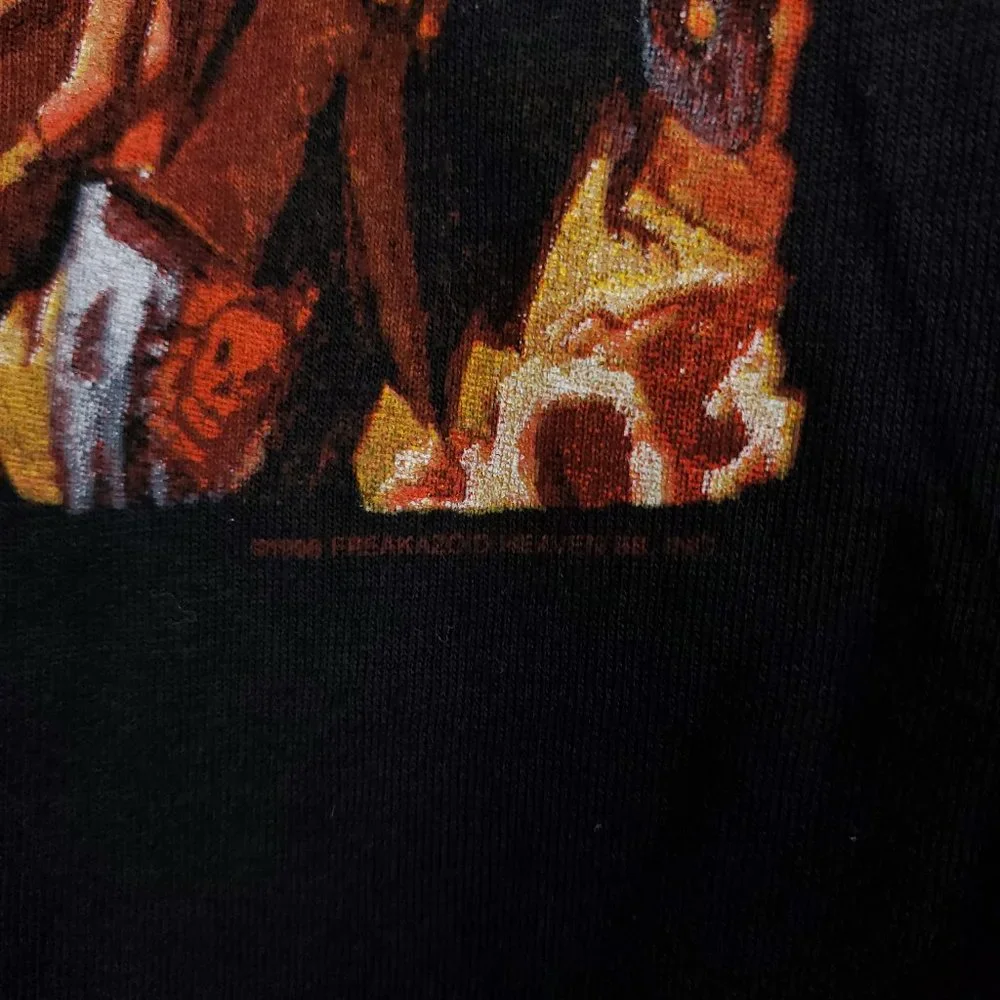 Vintage 1998 Rob Zombie Hellbilly‎ Deluxe Longsleeve Shirt Black XL XLarge